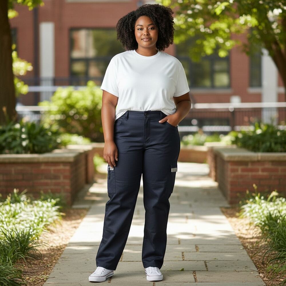 Galls Work Pants Reflective Scotchlite Safety Utility Womens 20 NWT